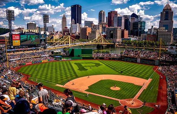 Amazing Shot of Pittsburghs PNC Baseball Park